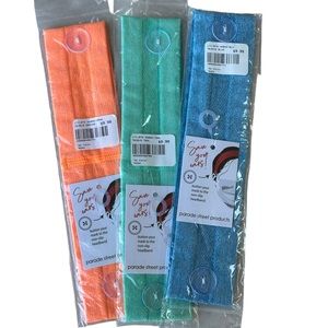3 NEW save your ears HEADBANDS • buttons on sides for masks